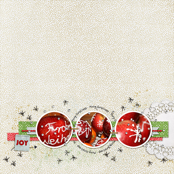 Red Christmas Apples