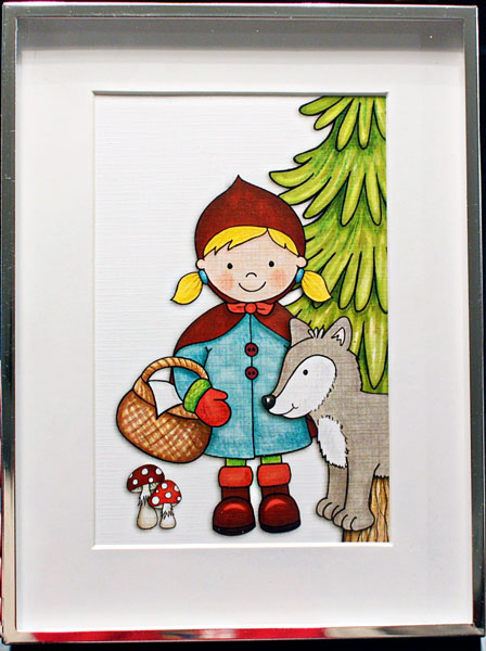 Red Riding Hood frame