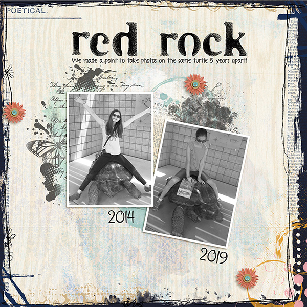 Red Rock - Then and Now