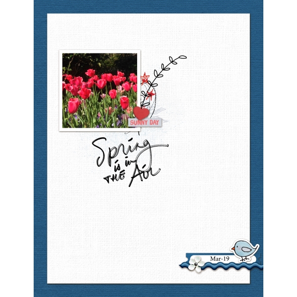 Red white and blue slow scrap