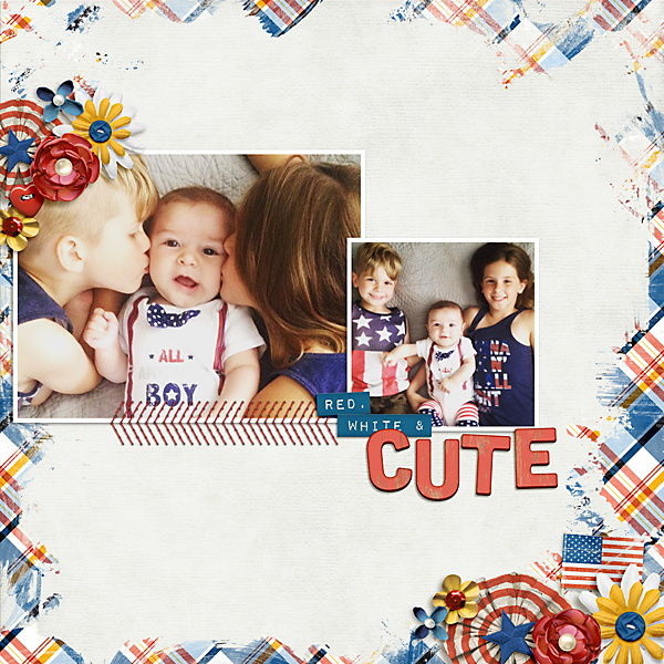 Red White and Cute - MOC 5 Day 12 Challenge
