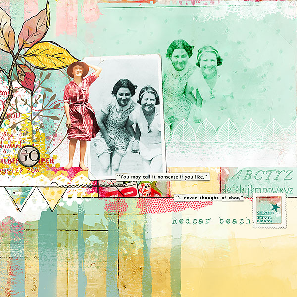 Redcar Beach - layout