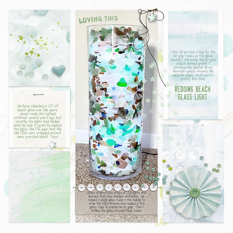 Redoing Beach Glass Light MOC Day 28