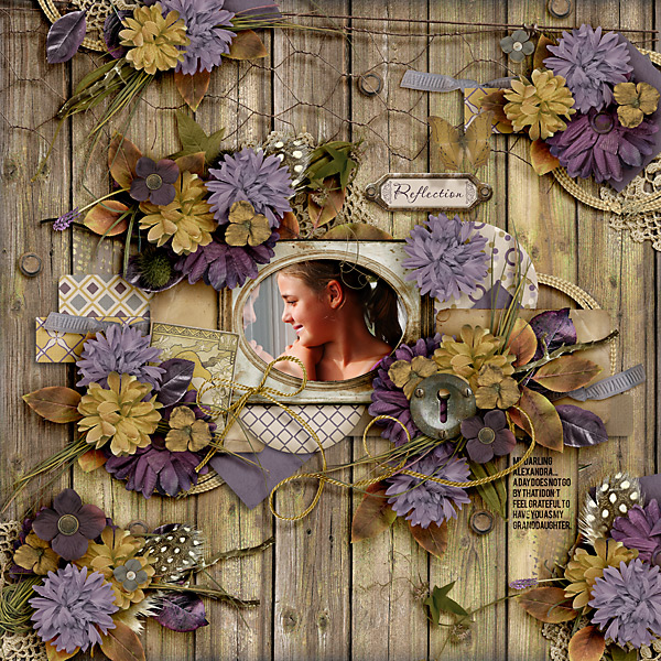 Reflection, My Beautiful Alexandra 2015
