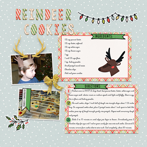 Reindeer Cookies