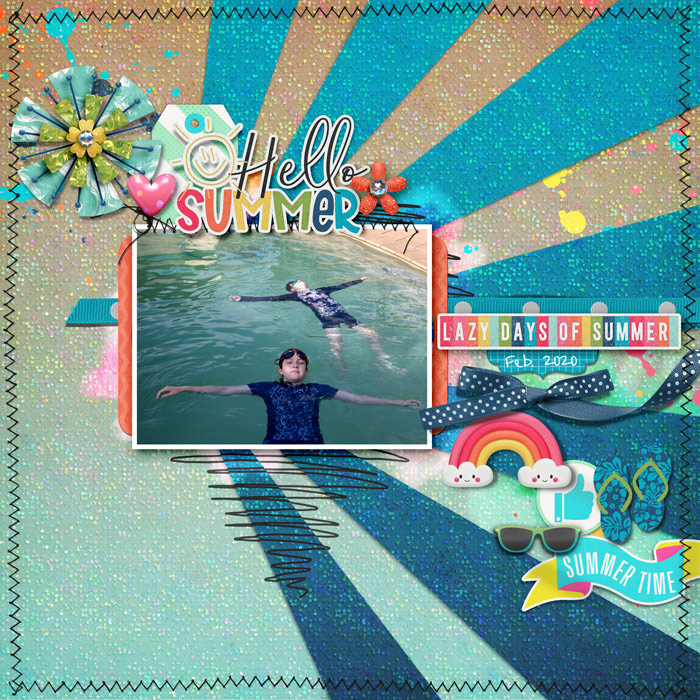 relaxed rainbow