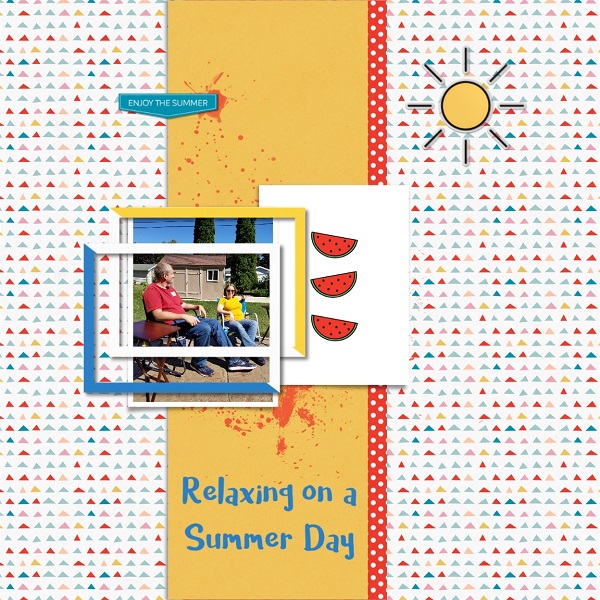 Relaxing On A Summer Day