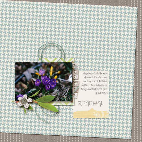 Renewal - April Journaling Challenge