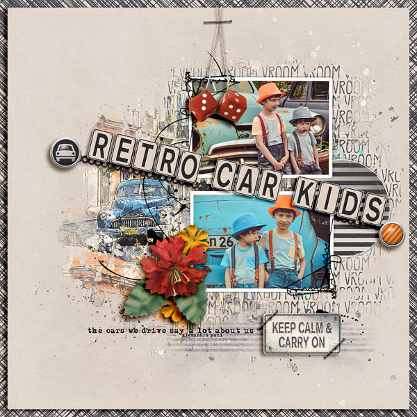 Retro Car Kids
