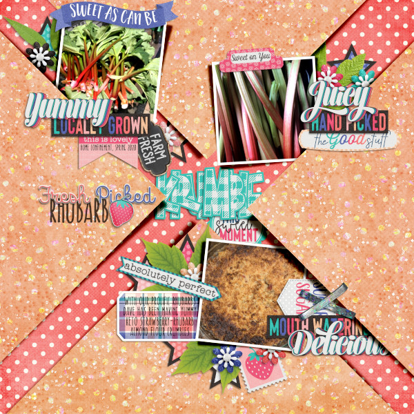 Rhubarb Krumble