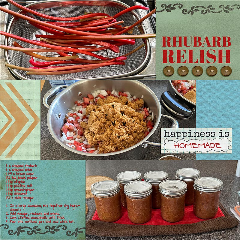 Rhubarb Relish