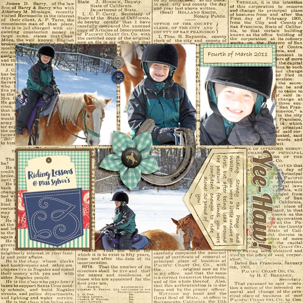 Riding Lessons (left)