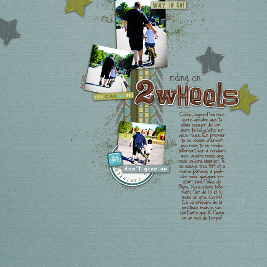 Riding on 2 Wheels