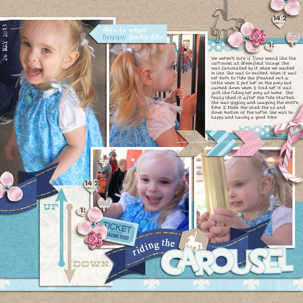 Riding the carousel