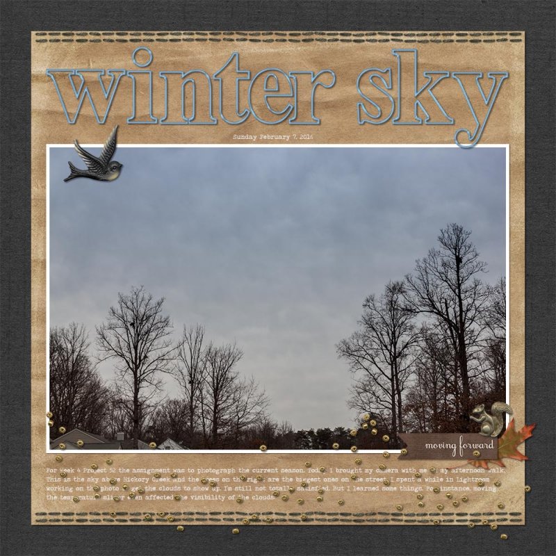 Right Now - Winter Sky