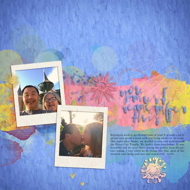 Rmember-this September 2019 Template Challenge
