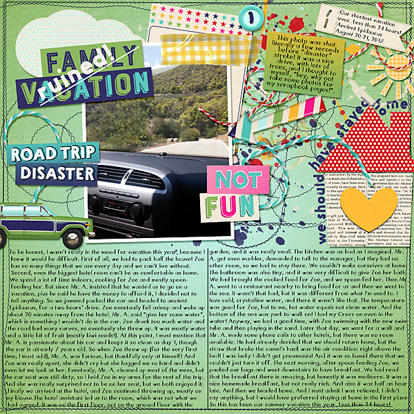 Road trip disaster