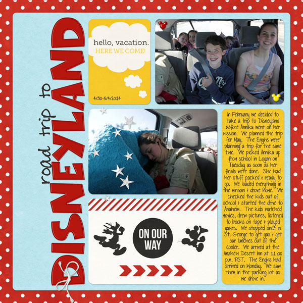 Road Trip to Disneyland