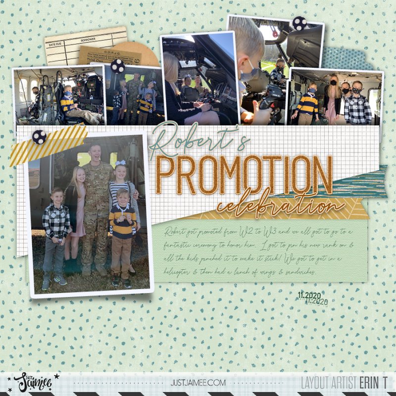 Robert's Promotion Ceremony 11-2020