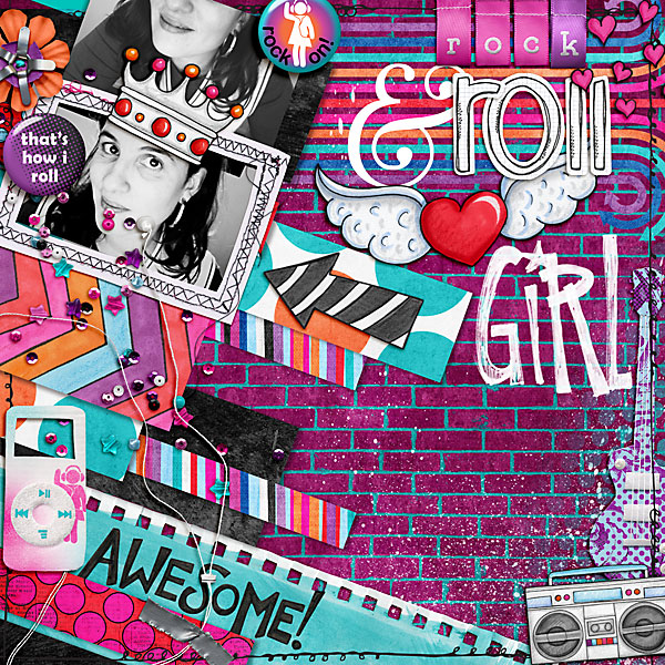 Rock and Roll girl!