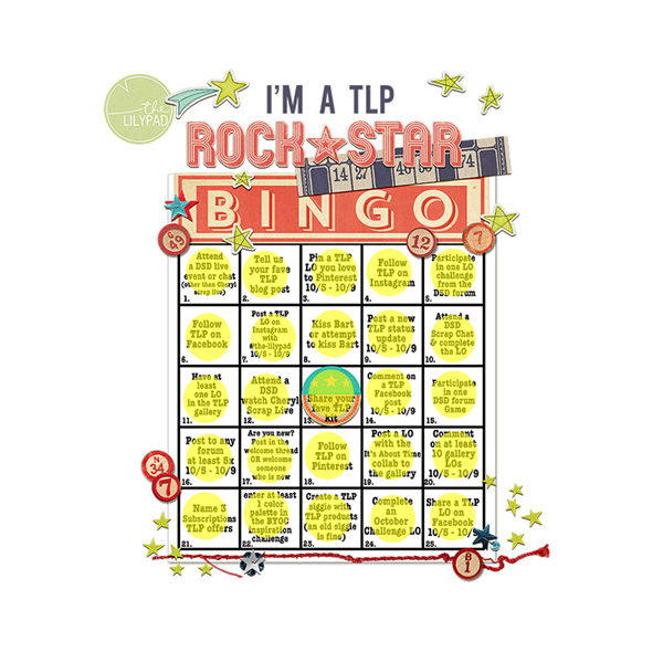 Rock Star Bingo Web