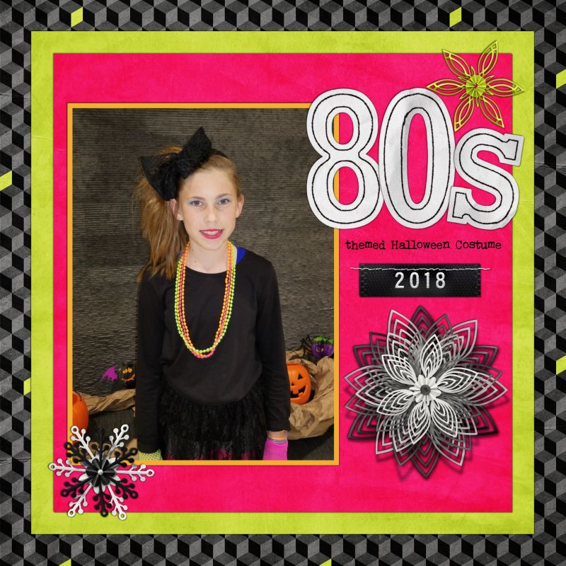 Rockin the 80s Costume