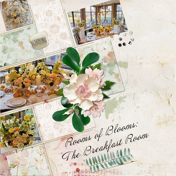 Rooms Of Blooms - The Breakfast Room