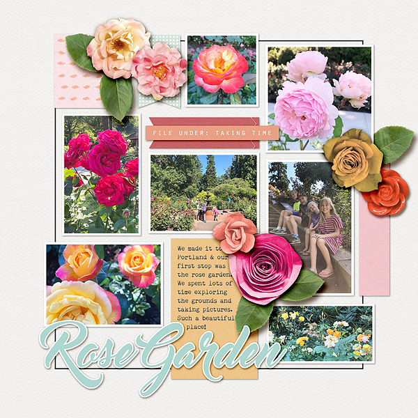 rose garden - right side