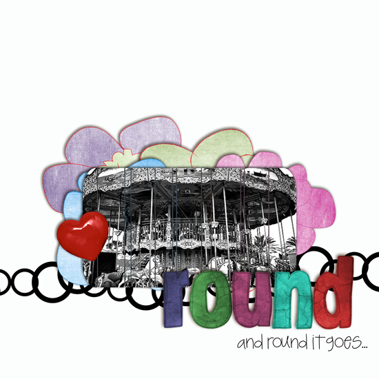 Round it goes...