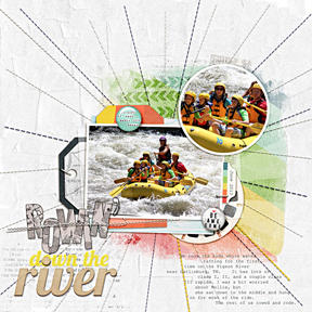 rowin' down the river