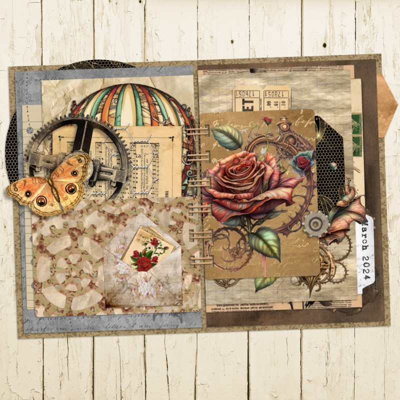 Rustic Reverie Junk Journal