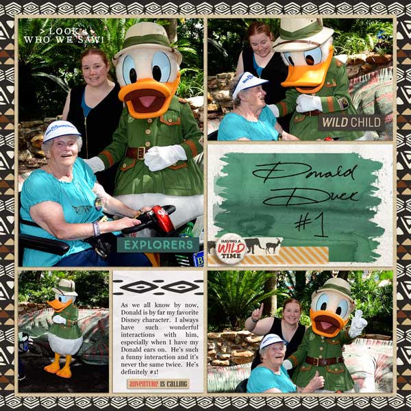 Safari Donald!