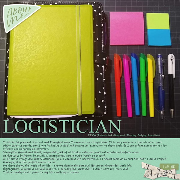 Sahindesigns: September 2020 Challenge - Logistician