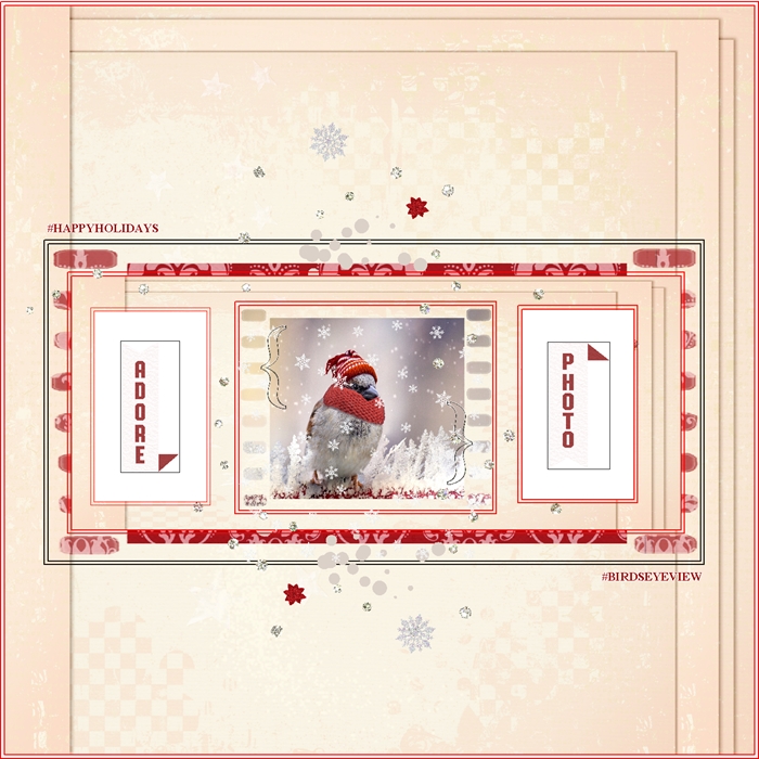 Sahlin Designs-December Template Challenge-Hello Birdie