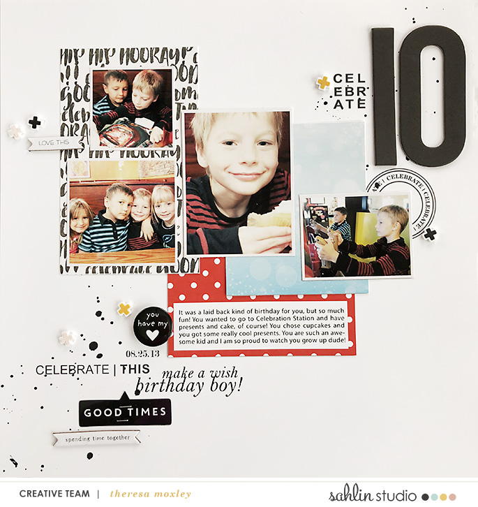 Sahlin Studio CT Theresa Moxley | 10 ft. July Monthly Template