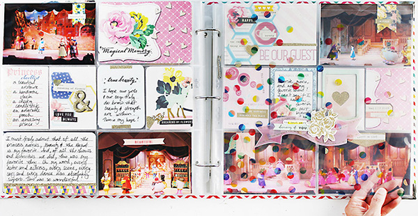 Sahlin Studio CT Theresa Moxley | Disney Project Life Album – #11 Beauty and the Beast