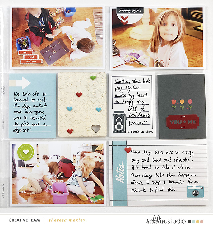 Sahlin Studio CT Theresa Moxley | Project Life 2013 Week 12