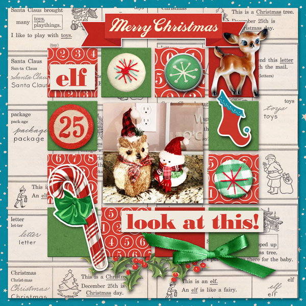 Sahlin Studio December Challenge