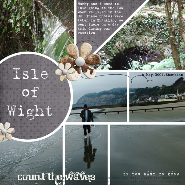 Sahlinstudio: July Template - Shanklin-IOW
