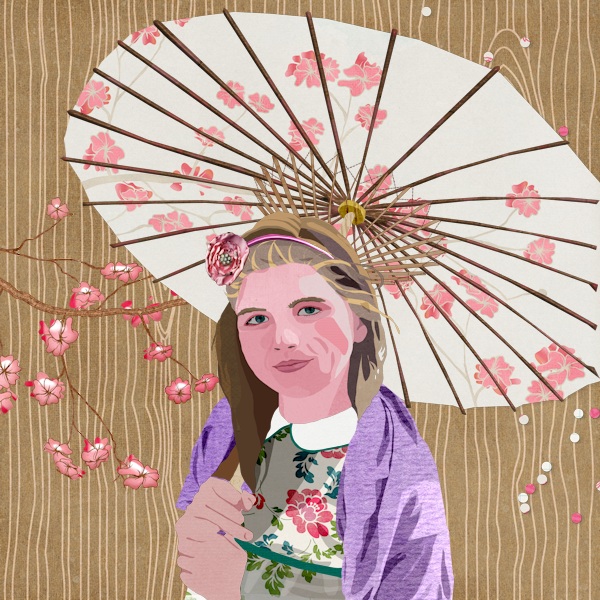 sakura portrait