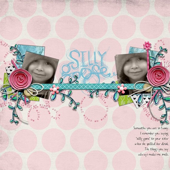 Samantha - silly goose