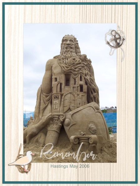 Sand Sculptures Mini Album Page 1.