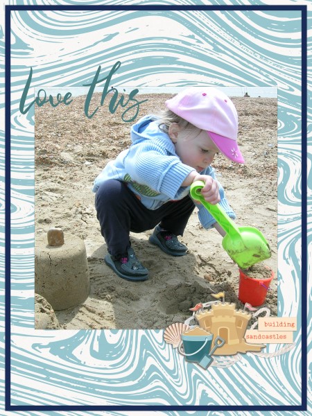 Sand Sculptures Mini Album Page 7.