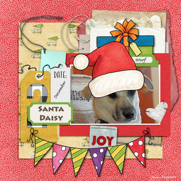Santa Daisy - Dec Challenge