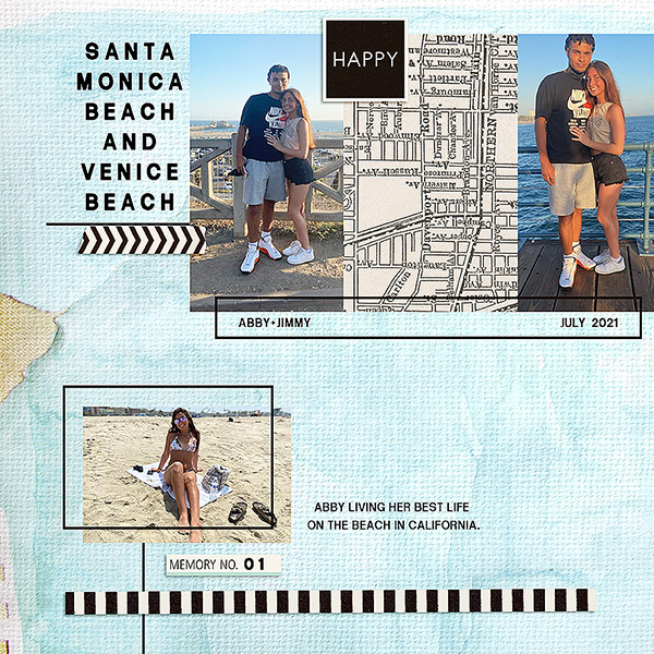 Santa Monica Beach and Venice Beach