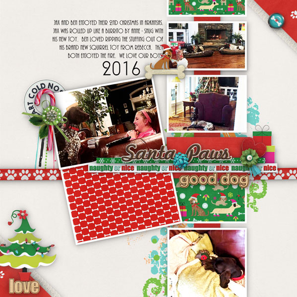 Santa Paws MOC Day 27