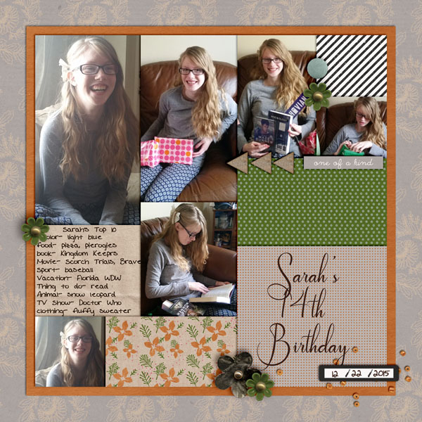 Sarah 14th Bday