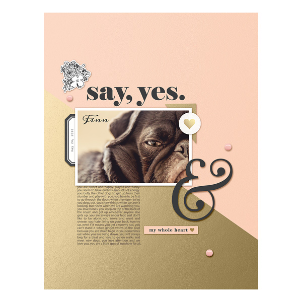say, yes