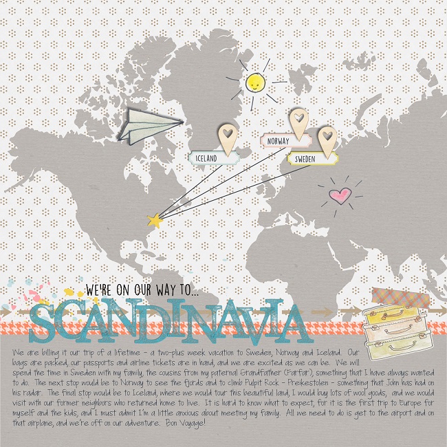 Scandinavia Trip title page