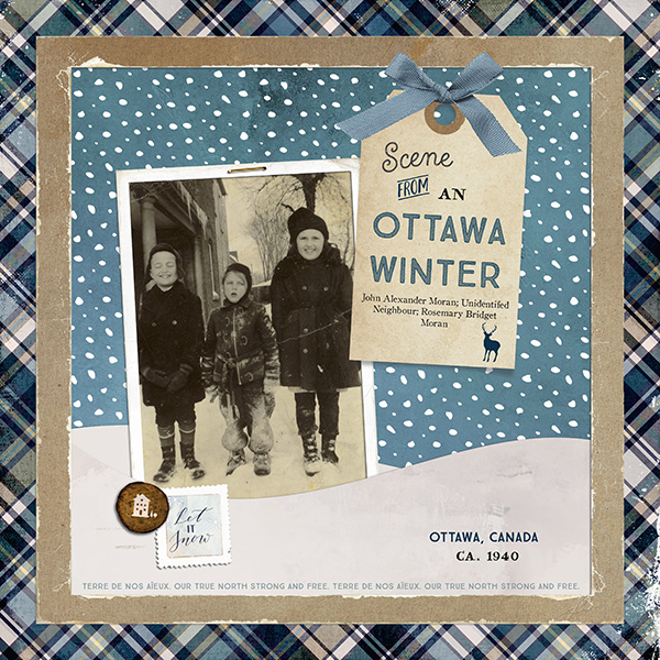 Scene from an Ottawa Winter, ca. 1940